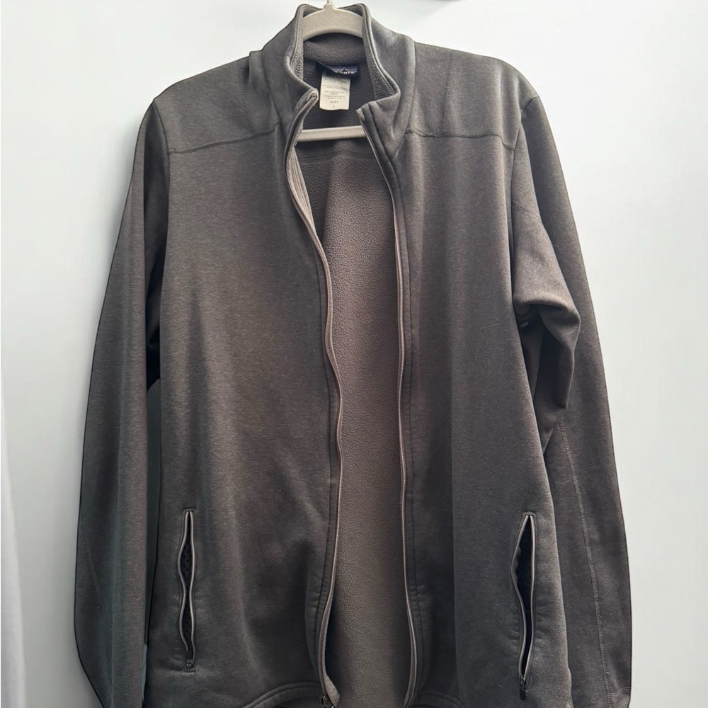 Patagonia Gray Full-Zip Sweatshirt